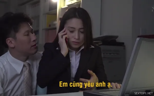 sex lgbt Xin lỗi chồng, hôm nay em phải ở lại làm thêm giờ cùng sếp ~ Reona Kirishima