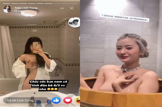 chat sex mbbg Clip sex khẩu dâm Triệu Linh Trang vú to